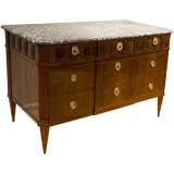 A Neoclassical Mahogany Commode