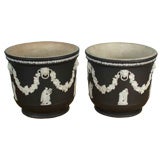 Antique Pair of Wedgwood Cache Pots