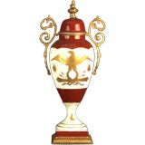 Antique A ceramic and bronze vase