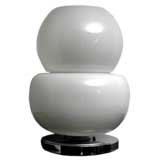 2 Sphere Mazzega table lamp