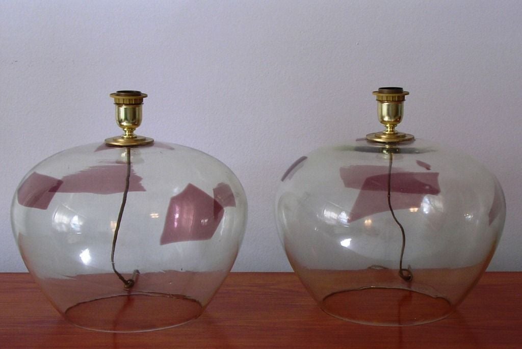Pair of Murano Patches Lamps