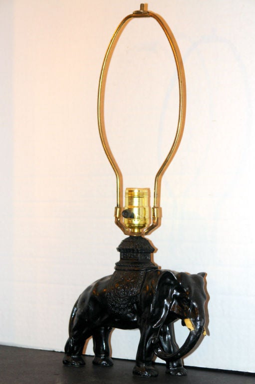 Lampe de table éléphant