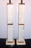 Moderne  Alabaster Table Lamps