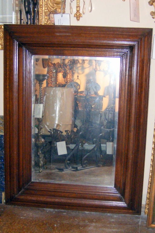 Large Oak Mirror