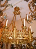 Gilt Bronze Chandelier