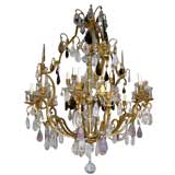 Rock Crystal Chandelier