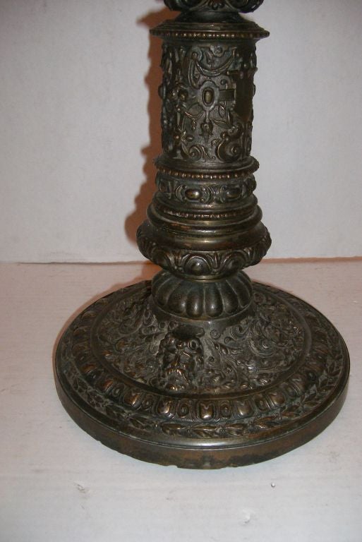 Renaissance Style Table Lamp For Sale 2