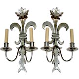 Set of  Silver Plated Sconces