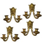 Set of 8 Maks Bronze Sconces