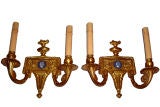 Pair of Gilt Bronze Sconces