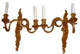 Pair of Double Light Sconces