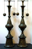 Etched Metal Table lamps