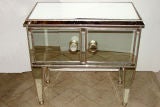 Pair of Mirrored Chests / Night Stands