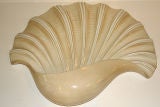 Large Porcelain Shell Sconce