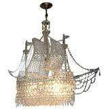 Crystal Ship Chandelier