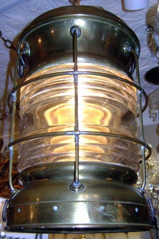 Early 20th Century Set of Nautical Ship Brass Lanterns, Sold Individually For Sale