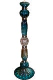 Blue Venetian Glass Floor Lamp
