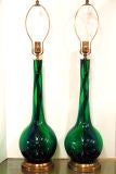 "Ribbon" Glass Table Lamps