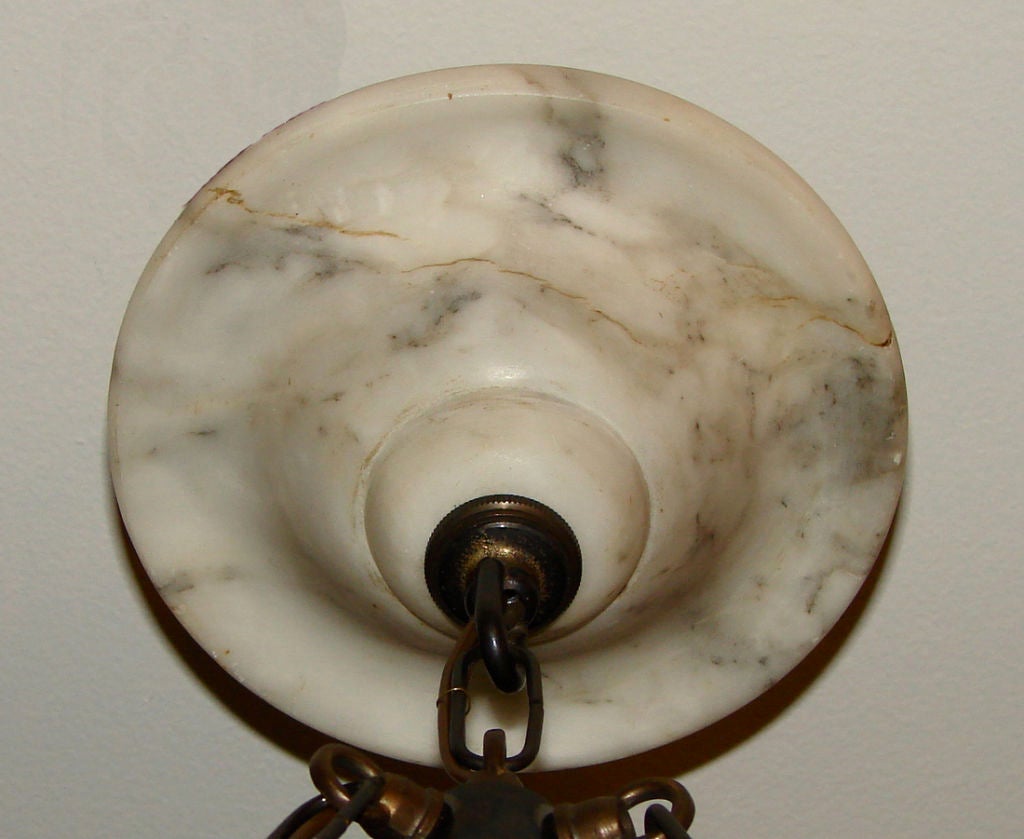 Alabaster Light Fixture
