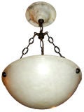 Alabaster Light Fixture