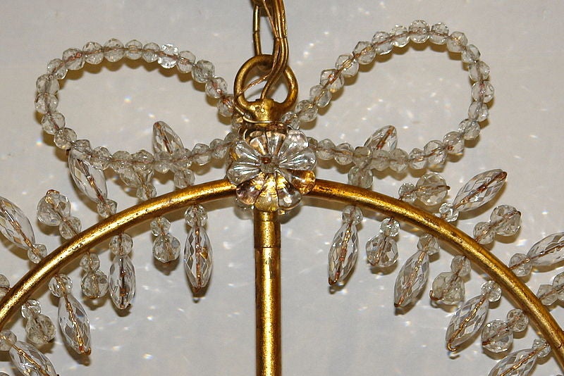 Pair of Gilt Metal Lights