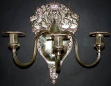 Set of 8 Silver Plated Sconces