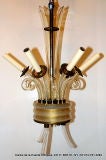 Moderne Murano Glass Chandelier
