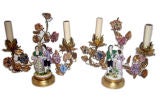 Antique Meissen Porcelain Lamps
