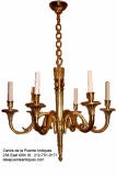 Antique Neo-Classic Style Chandelier