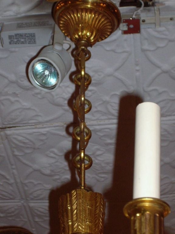 French Neo-Classic Style Chandelier