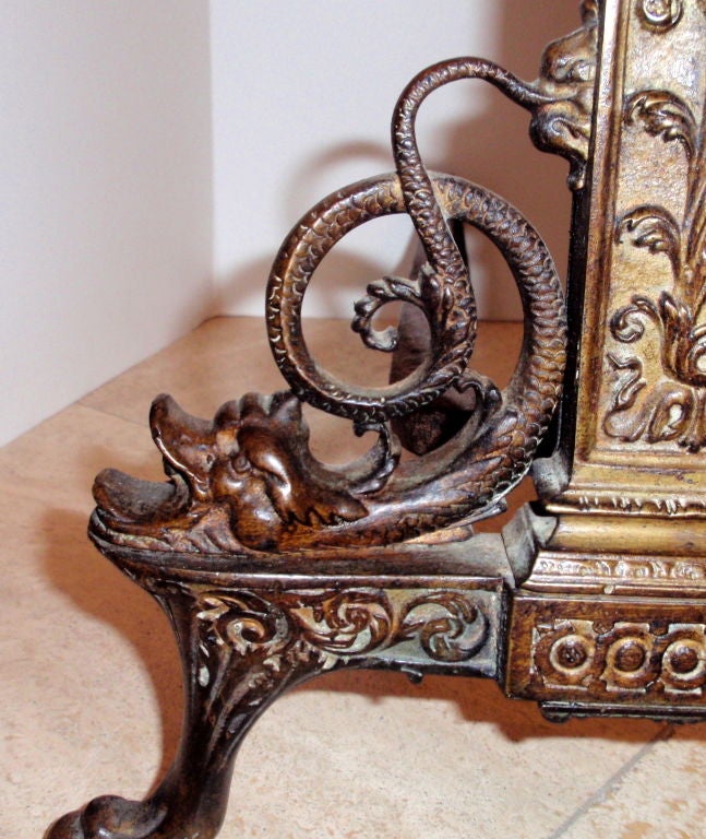 Regency Style Andirons For Sale 1