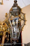 Pair of Large Bronze Lanterns