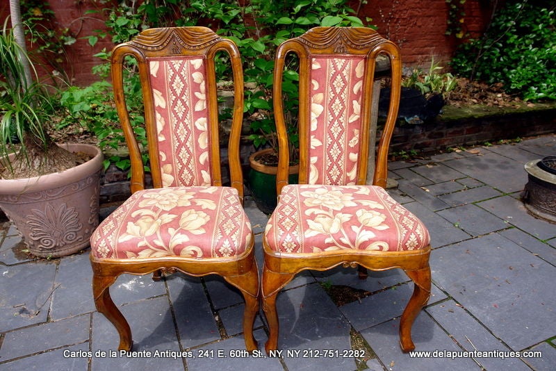 French Set of Antique Chairs For Sale