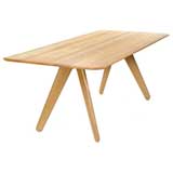 Slab Dining Table (Natural Oak) by Tom Dixon