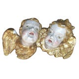 EUROPEAN CARVED PUTTI