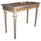 18TH CENTURY EUROPEAN CONSOLE TABLE