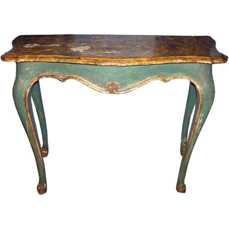 18th Century Venetian Console Table For Sale