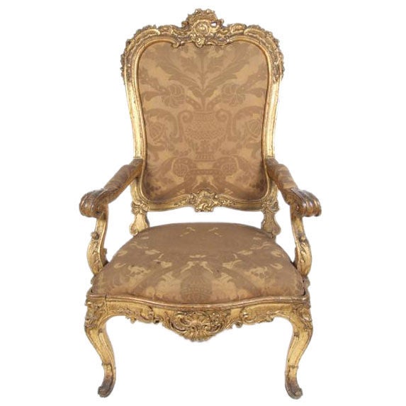RARE 18TH CENTURY ITALIAN ARMCHAIR