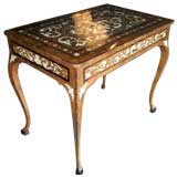 18TH CENTURY ITALIAN IVORY INLAID TABLE