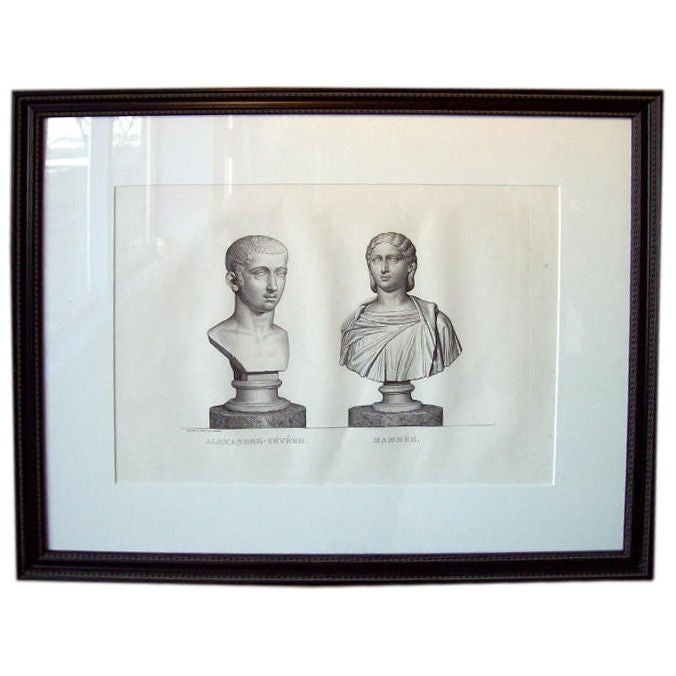 18TH CENTURY ITALIAN ENGRAVING For Sale