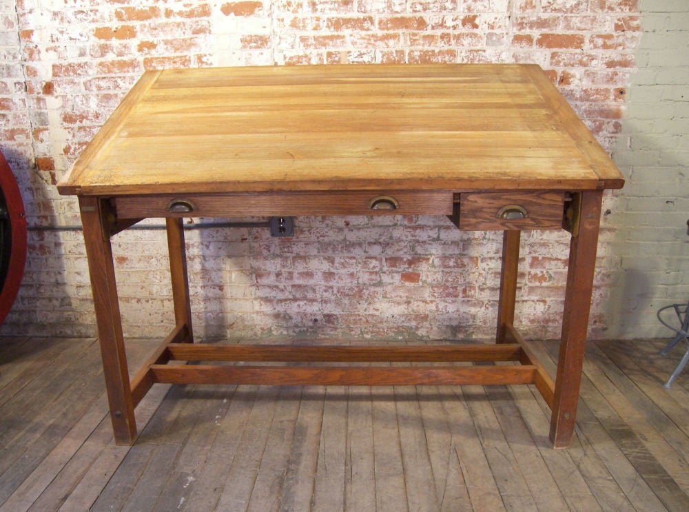 American Wooden Dietzgen Drafting Table