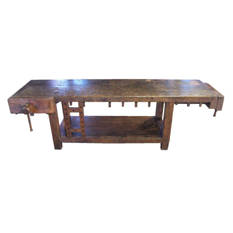 Antique Workbenches - 52 For Sale on 1stDibs