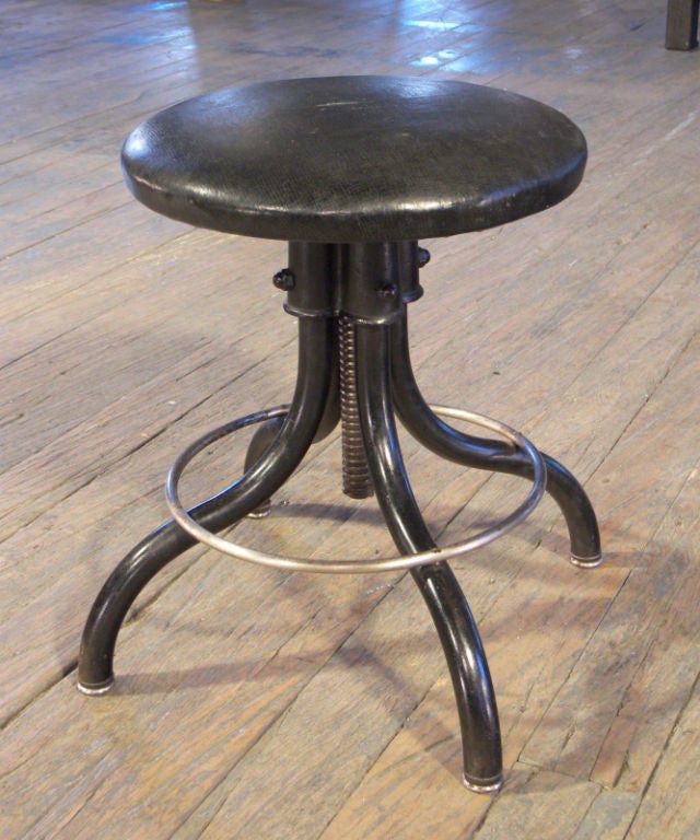 20th Century Vintage Hamilton Industrial Stool