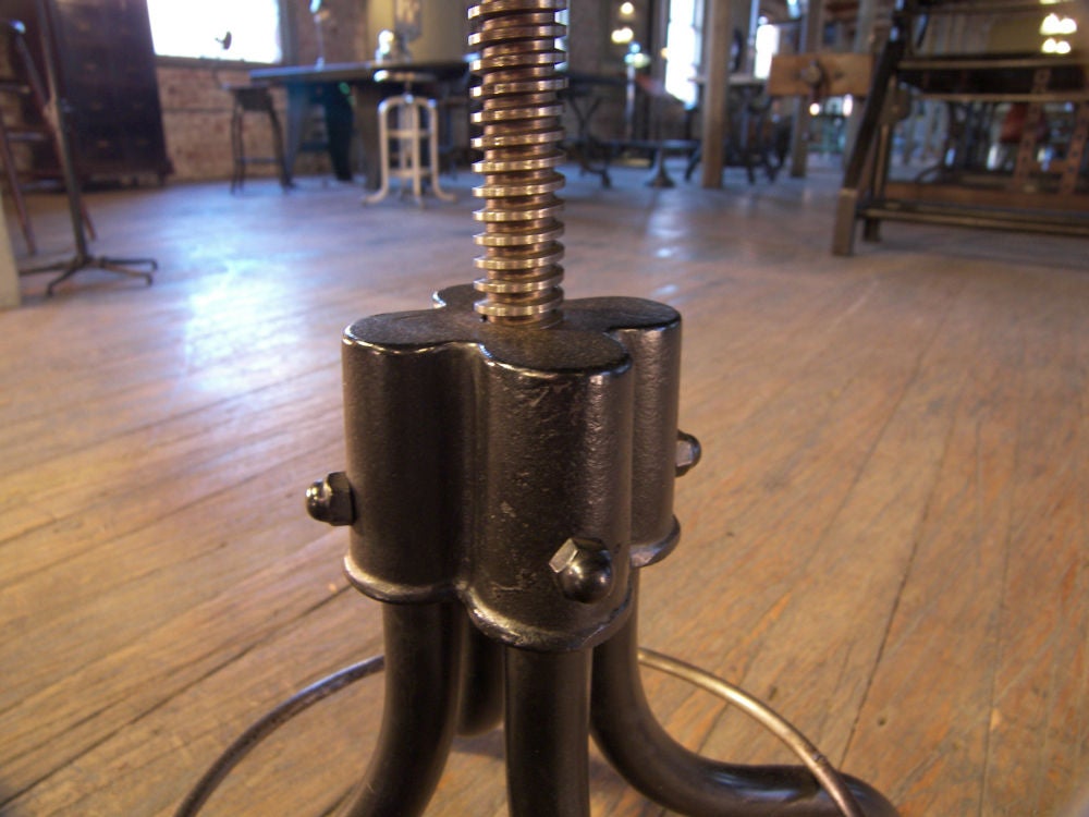 Vintage Hamilton Industrial Stool 3