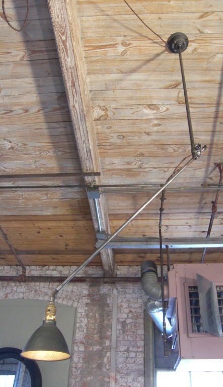 Vintage Industrial O.C. White Ceiling Light