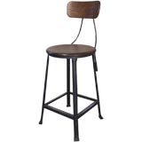 Set of Four Industrial Stools