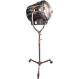Vintage Industrial Adjustable Theater Spot Light / Lamp