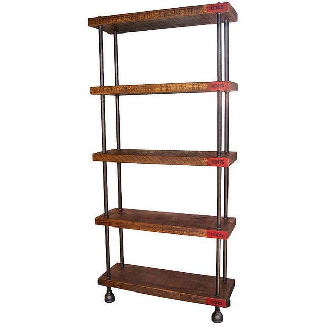 Vintage Adjustable Cast Iron and Wood Display / Baker's Rack at 1stDibs ...