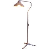Vintage Adjustable Metal Floor Standing Lamp