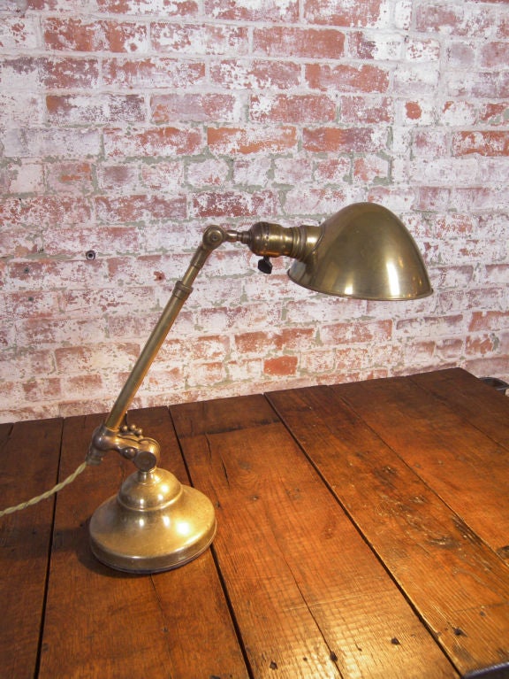 Vintage O.C. White Desk Lamp
